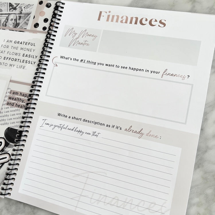 Vision Board Book [BLACK]