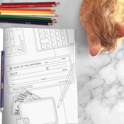 Manifesting Coloring Book