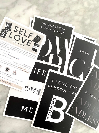 Affirmation Wall Kit (Black)
