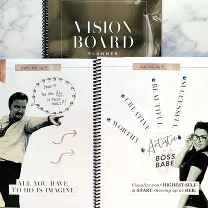 Vision Board Planner [BLACK]