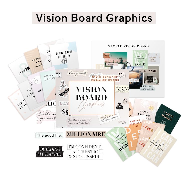 Vision Board Kit [BLACK]