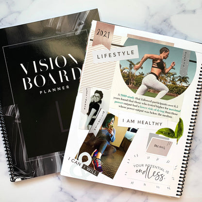 Vision Board Planner [BLACK]