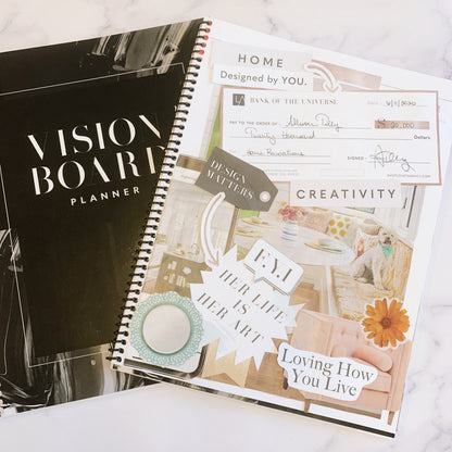 Vision Board Planner [BLACK]