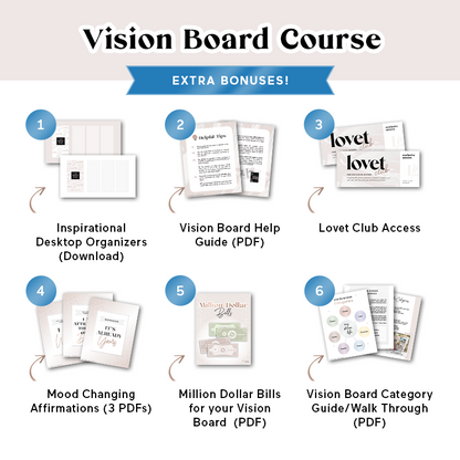 Vision Board Course (Digital)